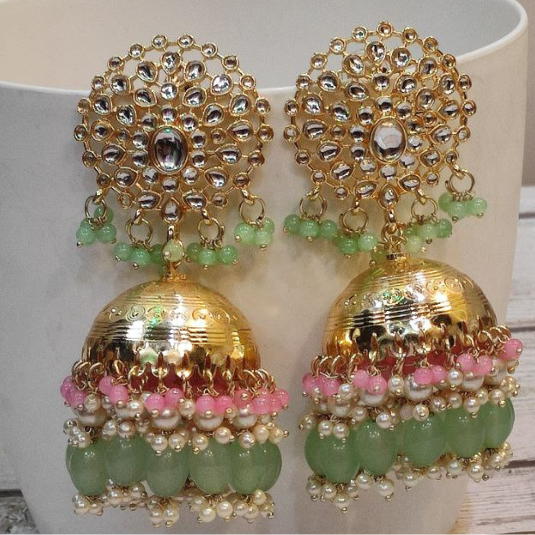 SAMYUKTA MINT GREEN (P) EARRING