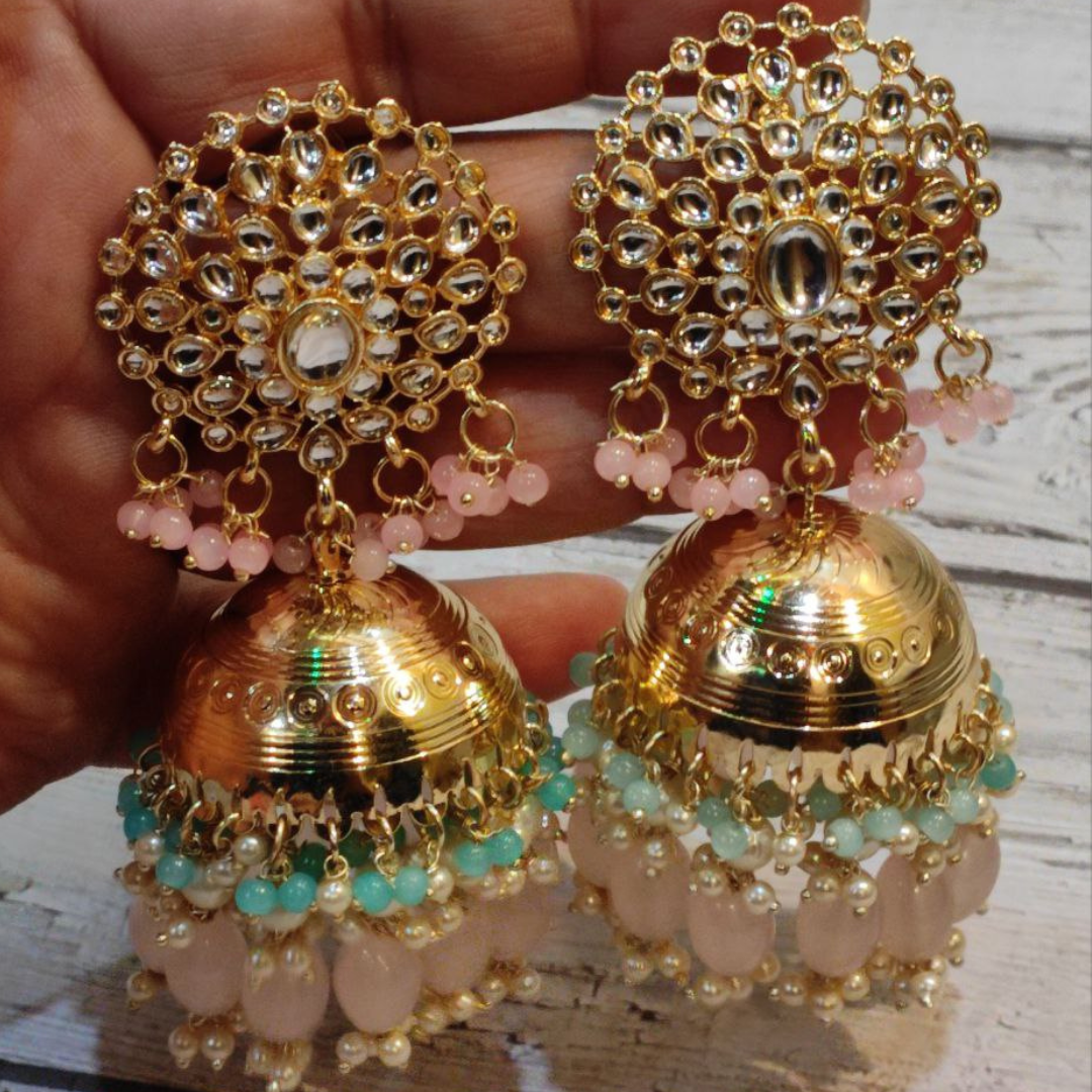 SAMYUKTA PINK (T) EARRING