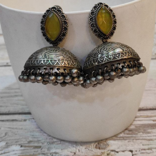 SANGARI YELLOW EARRING