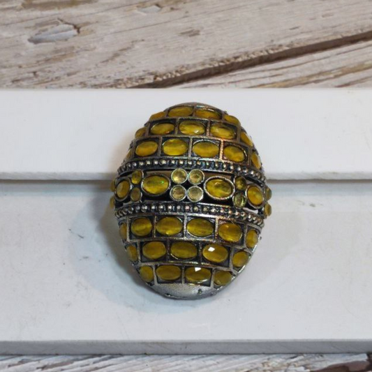 TURTLE YELLOW RING