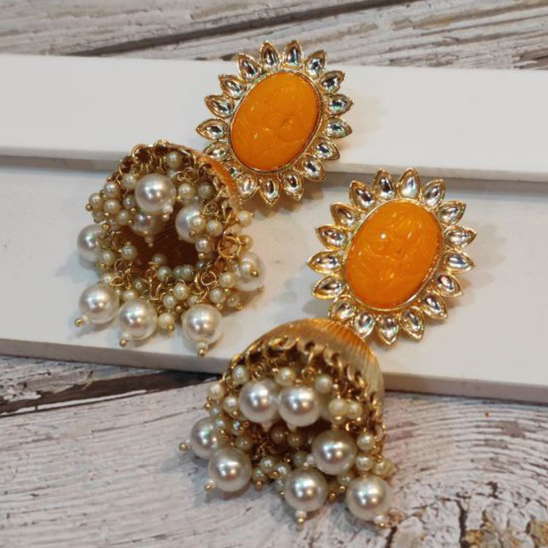 VANYA ORANGE EARRING