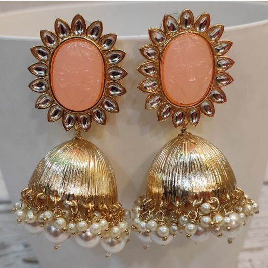 VANYA PEACH EARRING