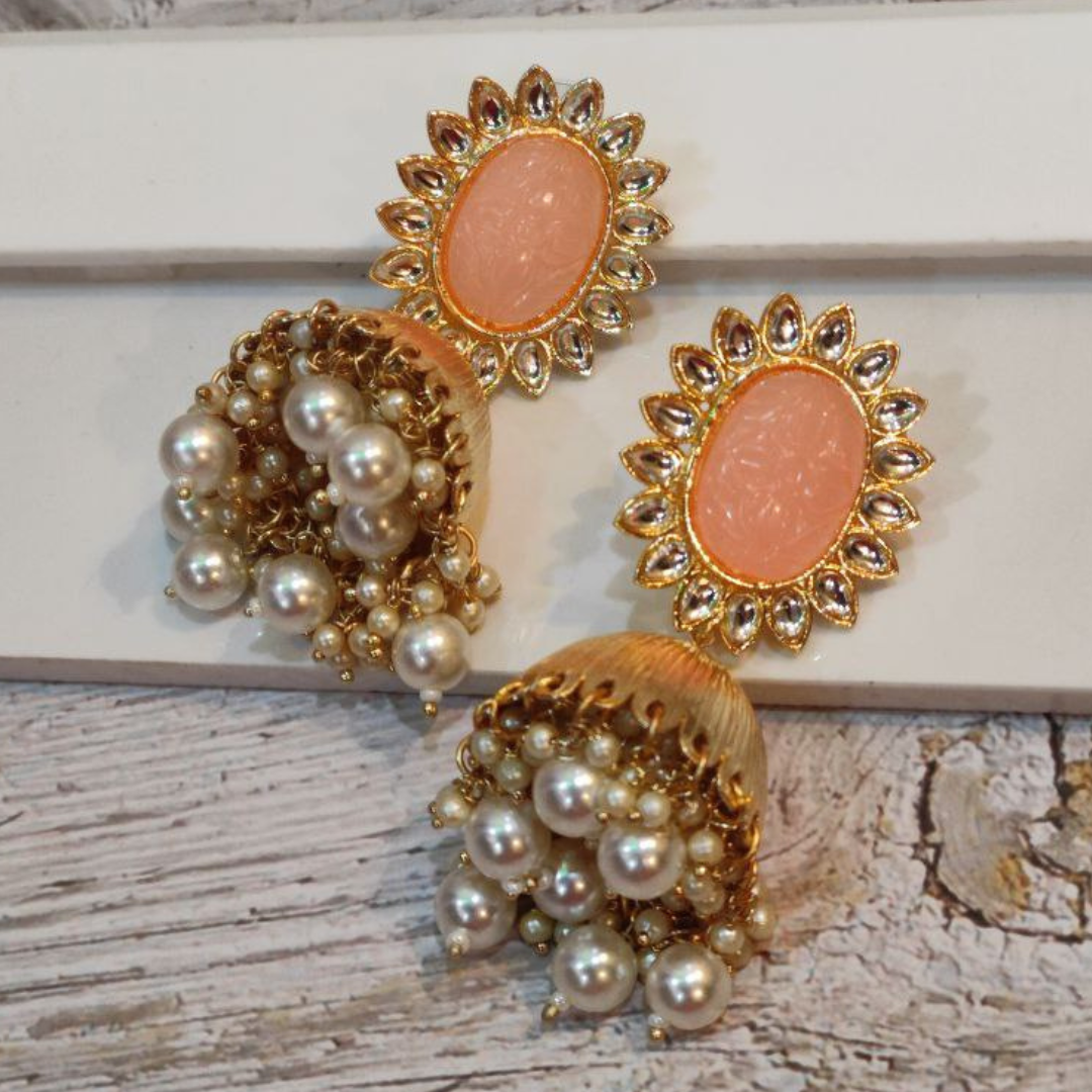 VANYA PEACH EARRING