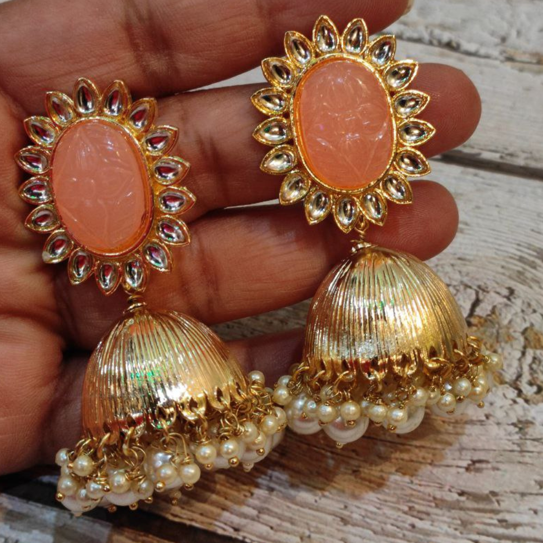 VANYA PEACH EARRING