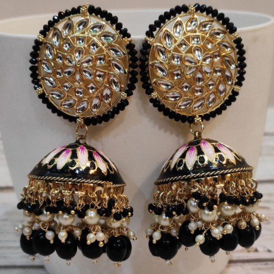 VASUKI BLACK EARRING