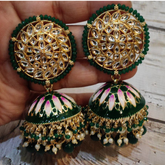 VASUKI GREEN EARRING