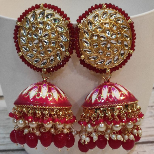VASUKI HIBISCUS EARRING