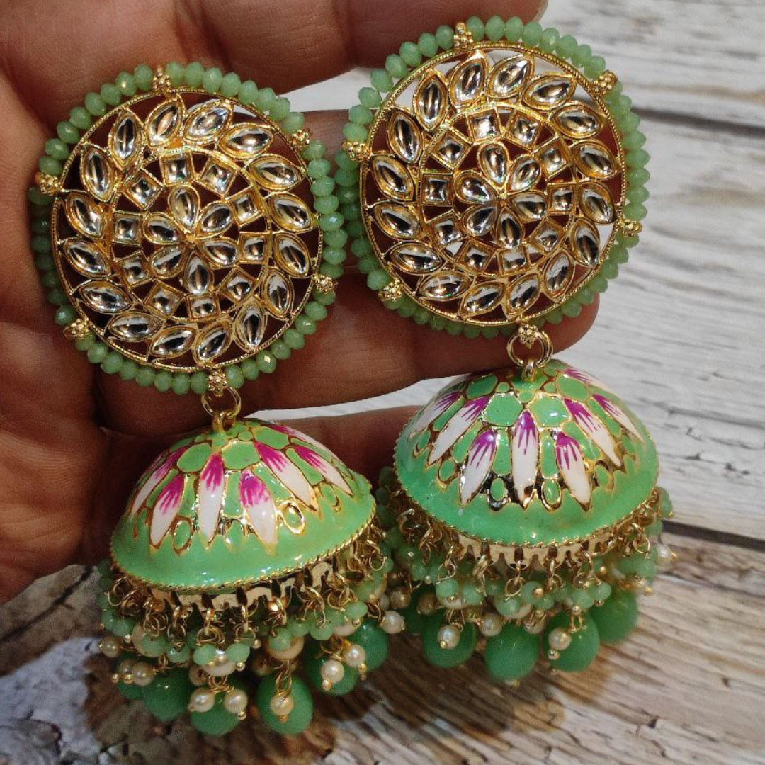 VASUKI MINT GREEN EARRING