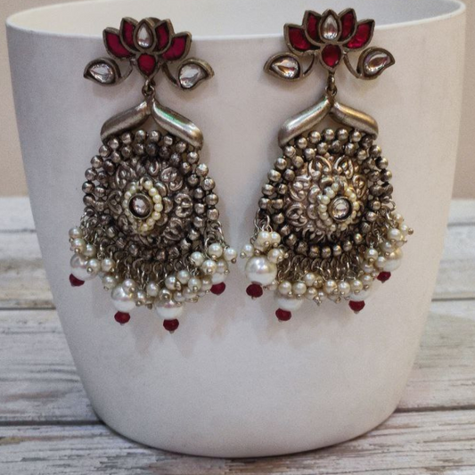 VASUPRADA PINK EARRING
