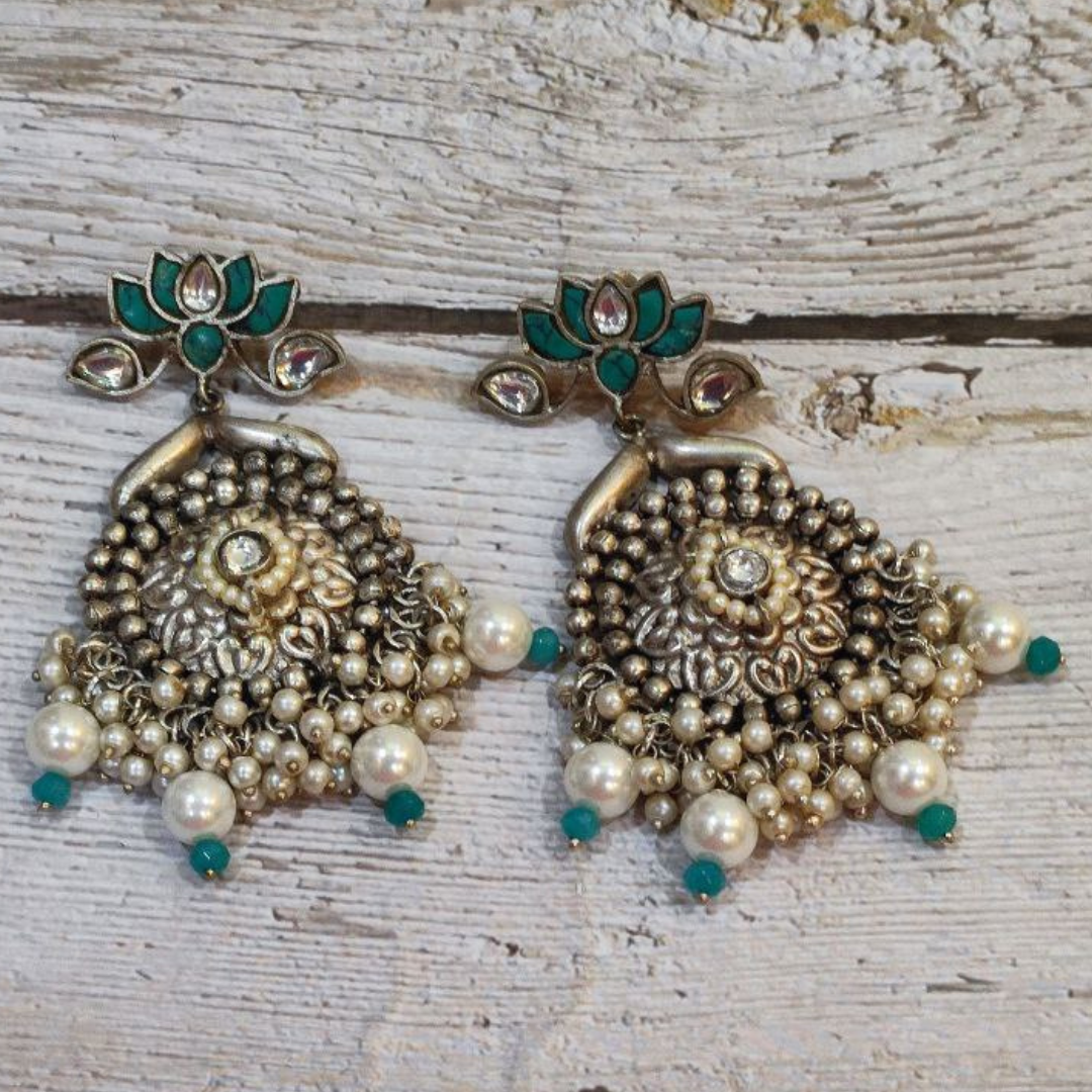 VASUPRADA TURQUOISE EARRING
