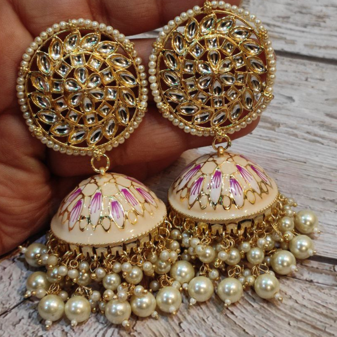 VASUKI IVORY EARRING