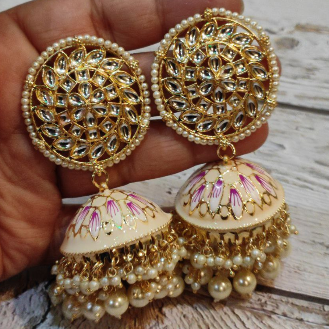 VASUKI IVORY EARRING