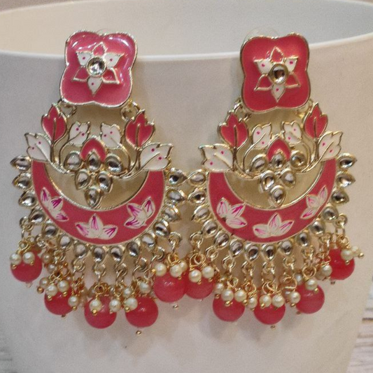 VELLA PINK EARRING