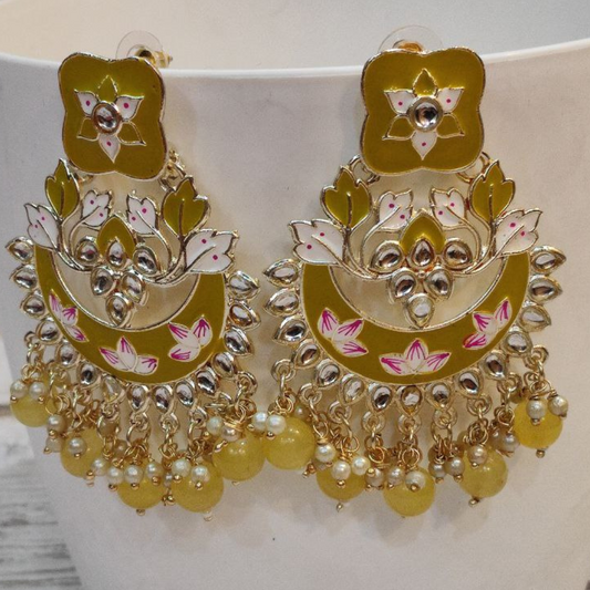 VELLA YELLOW EARRING