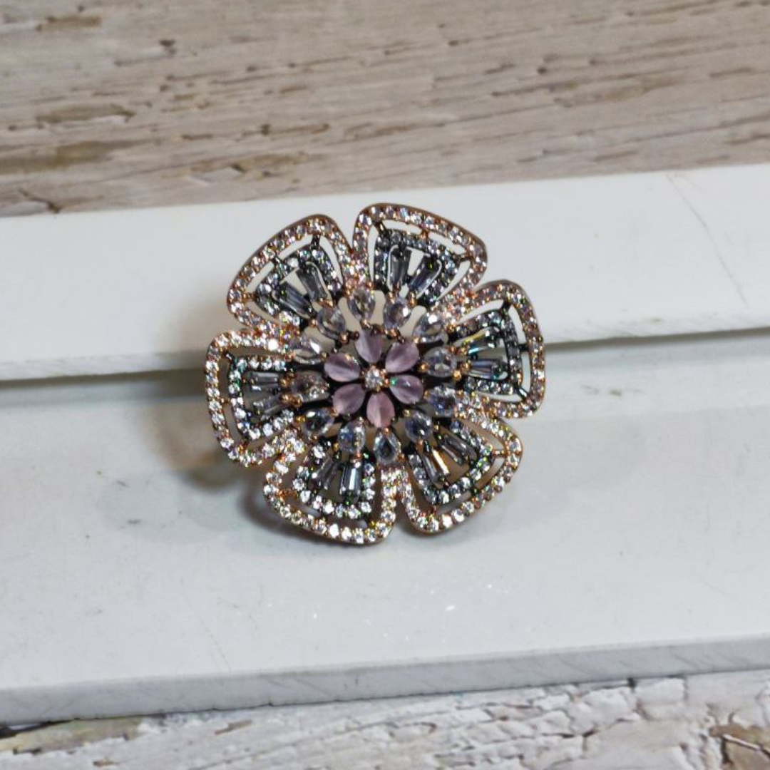 VICTORIA PINK (RG) AD RING
